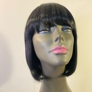 100% HUMAN HAIR AGNES JETBLACK